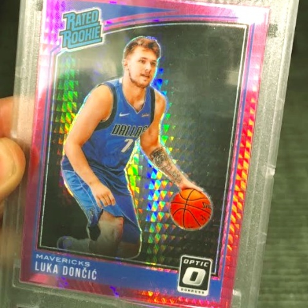 luka doncic dallas maverick rookie card